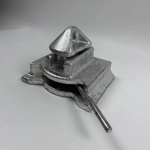 Electro-galvanized Steel Casting ISO Manual Twist Locks-4